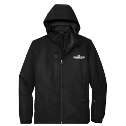 Port Authority® Vortex Waterproof 3-in-1 Jacket (Black)